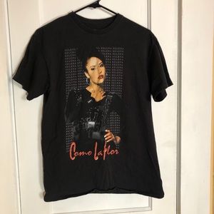 SELENA QUINTANILLA Como La Flor tee shirt